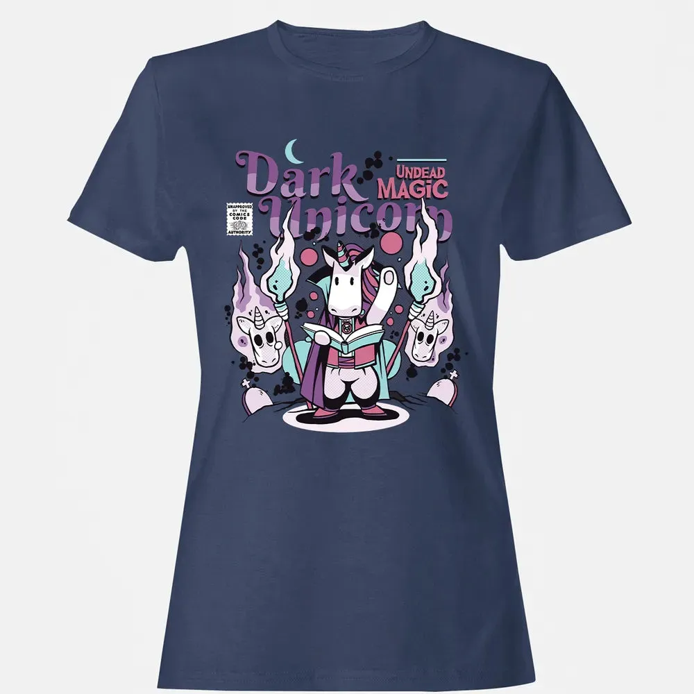 Dark Unicorn Undead Magic Women's T-shirt - 10