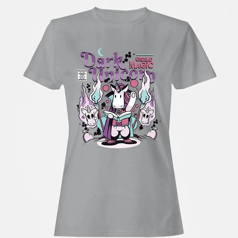 Dark Unicorn Undead Magic Women's T-shirt - 15