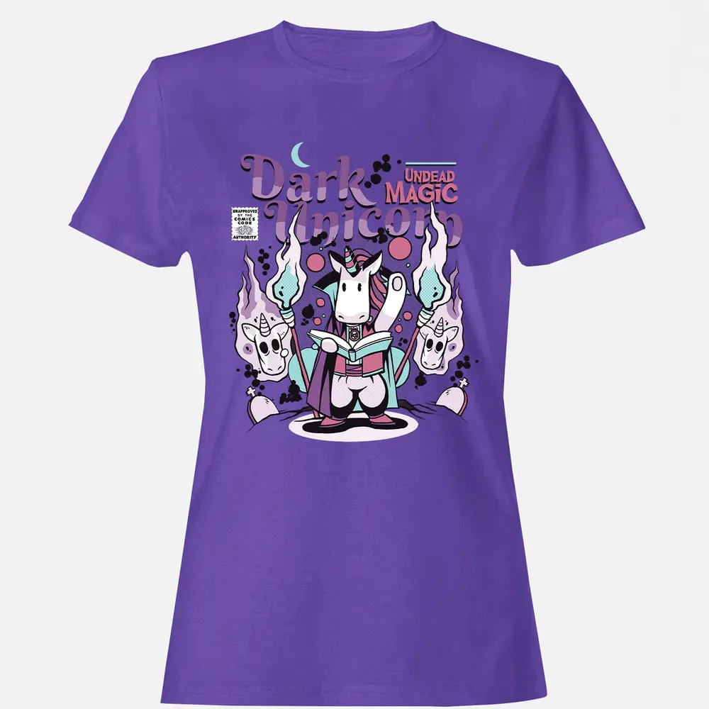 Dark Unicorn Undead Magic Women's T-shirt - 12