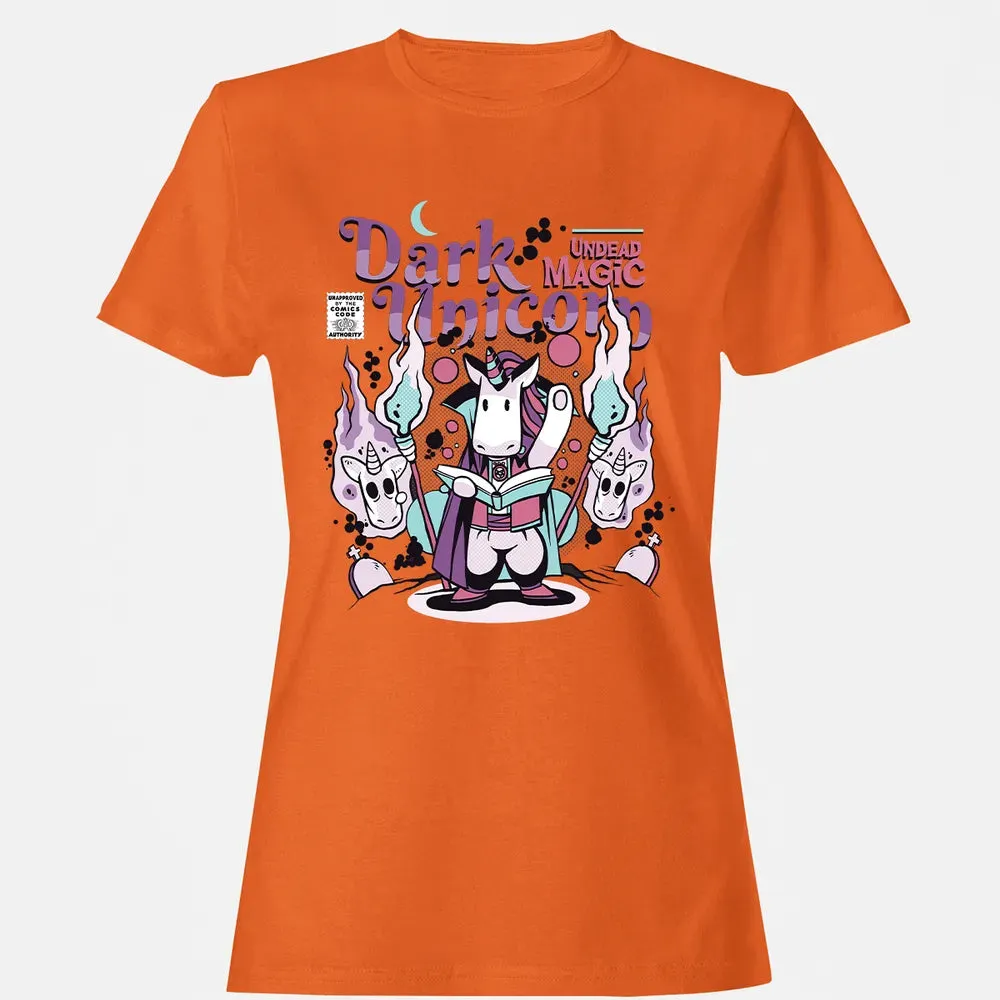 Dark Unicorn Undead Magic Women's T-shirt - 11