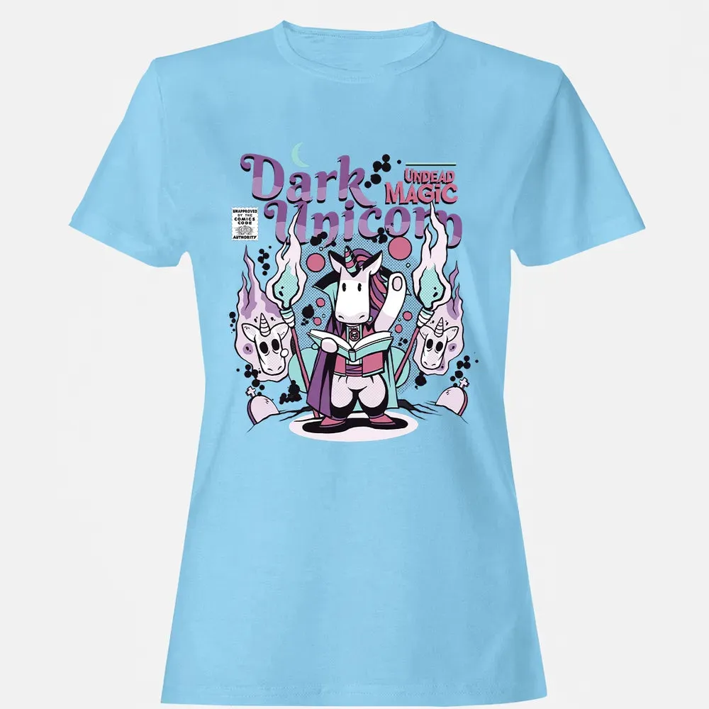 Dark Unicorn Undead Magic Women's T-shirt - 8