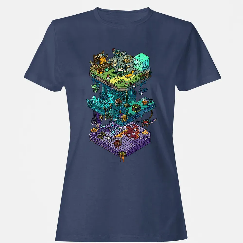 Isometric Dragons Women's T-shirt - 10