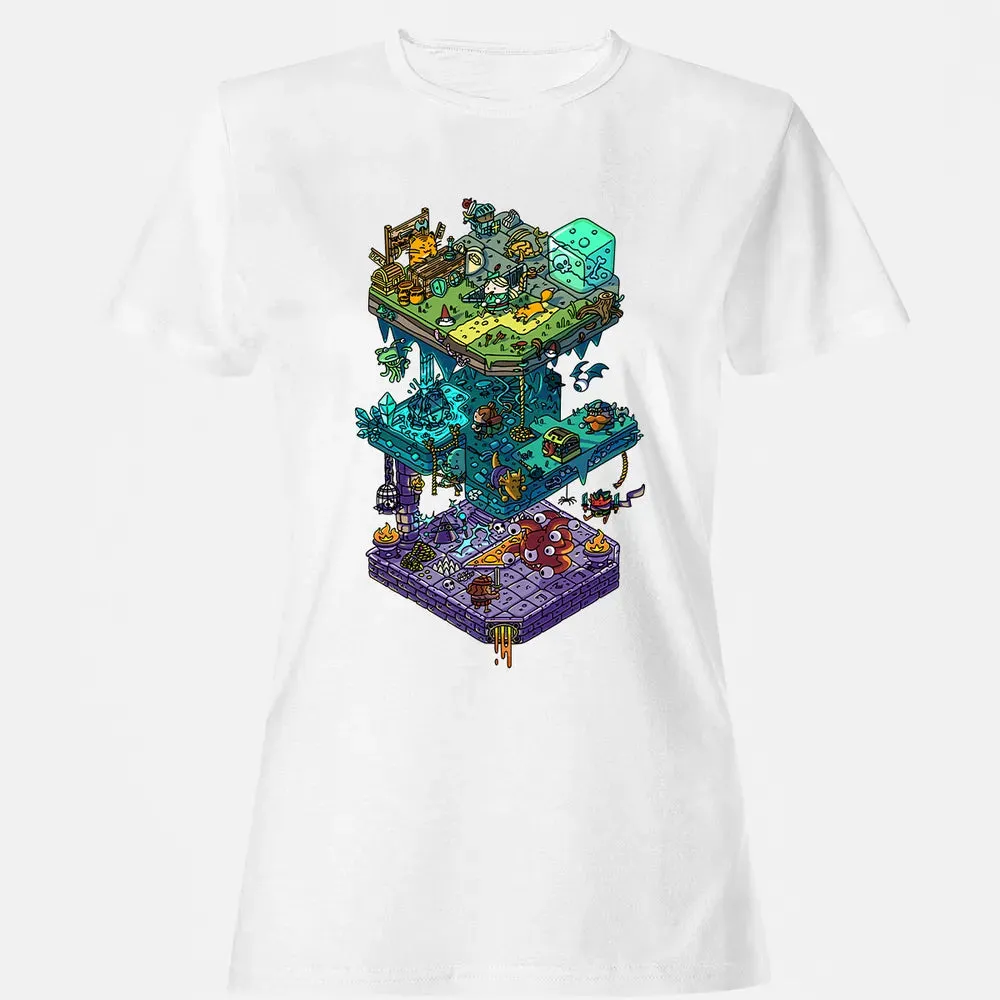 Isometric Dragons Women's T-shirt - 16