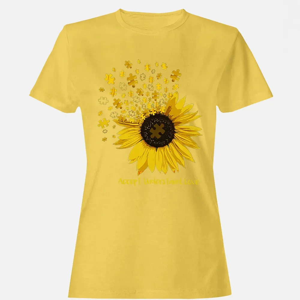 Accept. Understand. Love Women's T-shirt - 4
