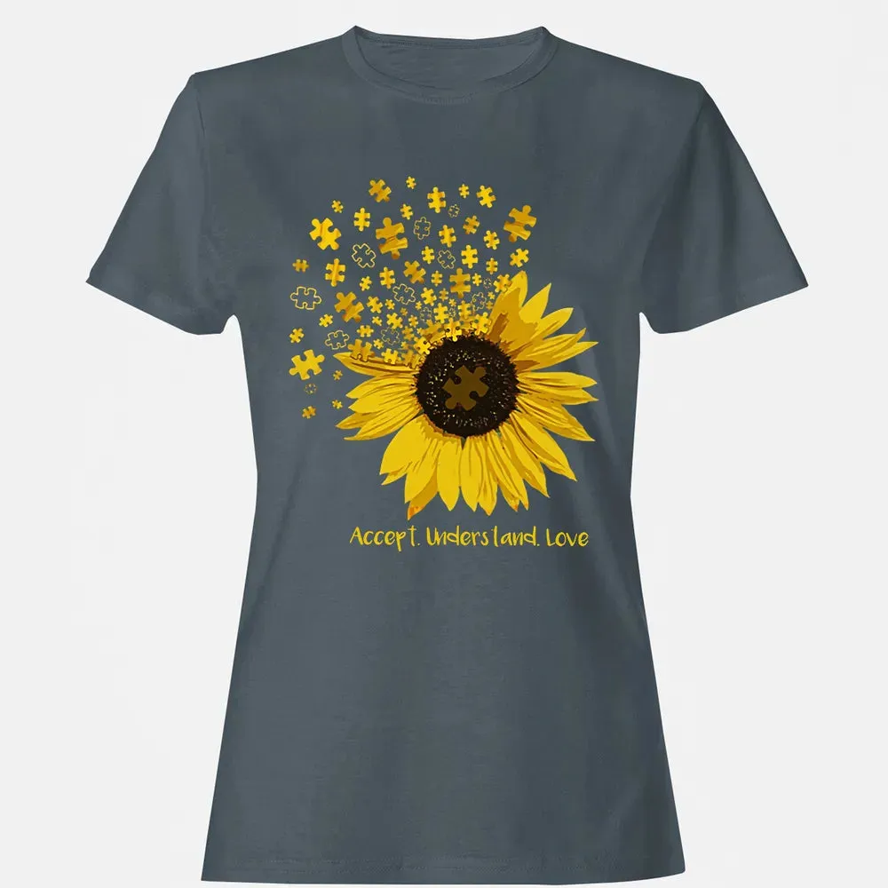 Accept. Understand. Love Women's T-shirt - 3