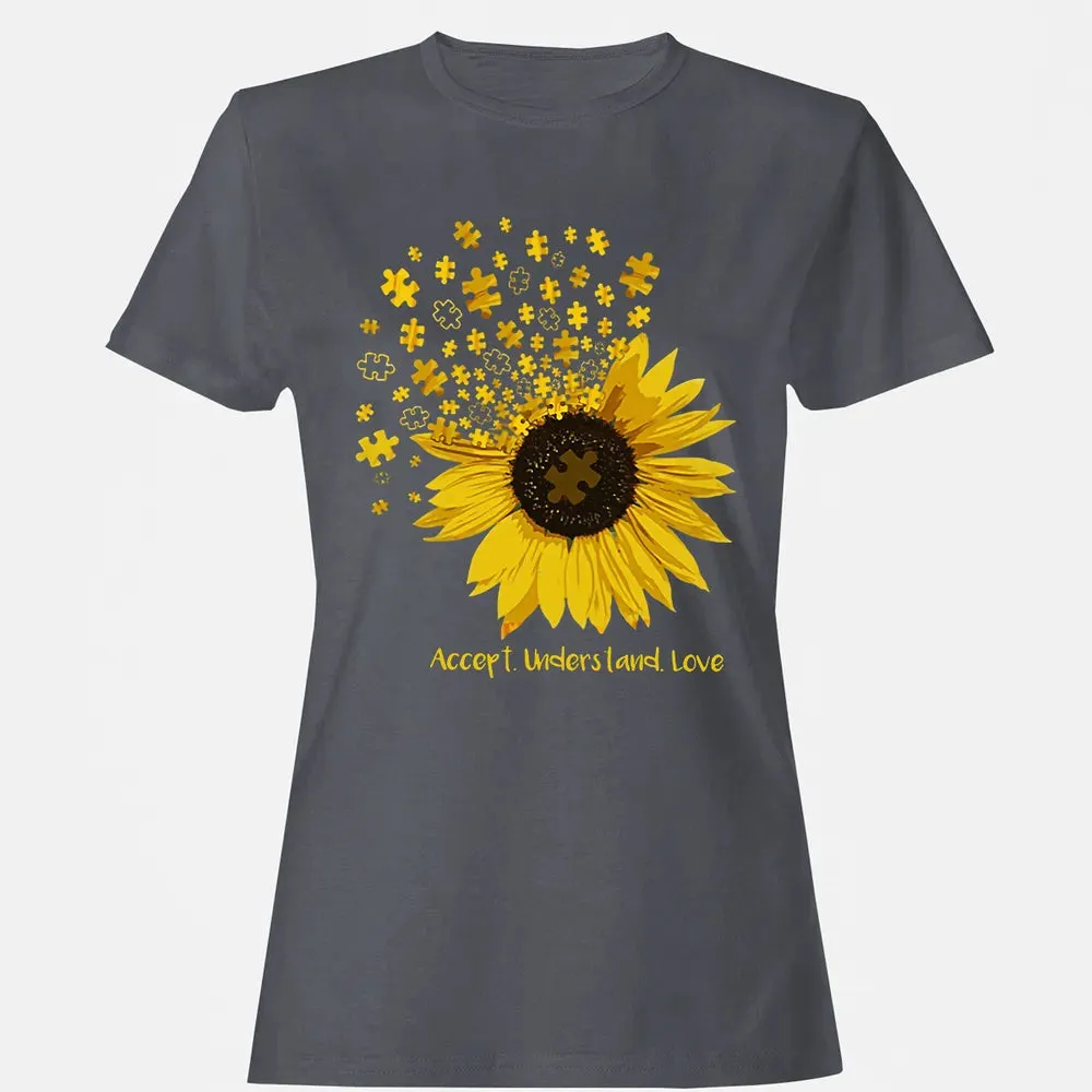 Accept. Understand. Love Women's T-shirt - 5