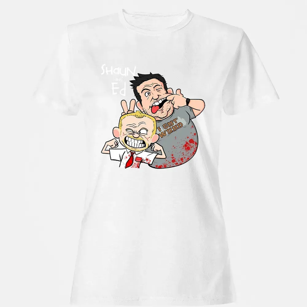 Shaun and Ed Women's T-shirt - 16
