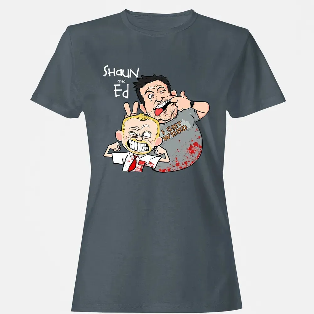 Shaun and Ed Women's T-shirt - 3