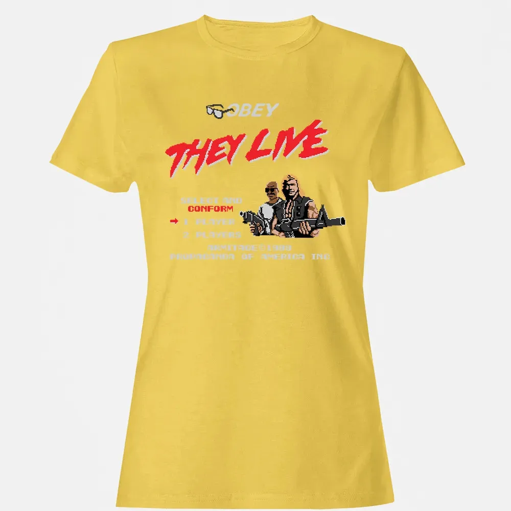 Obey They Live Women's T-shirt - 4