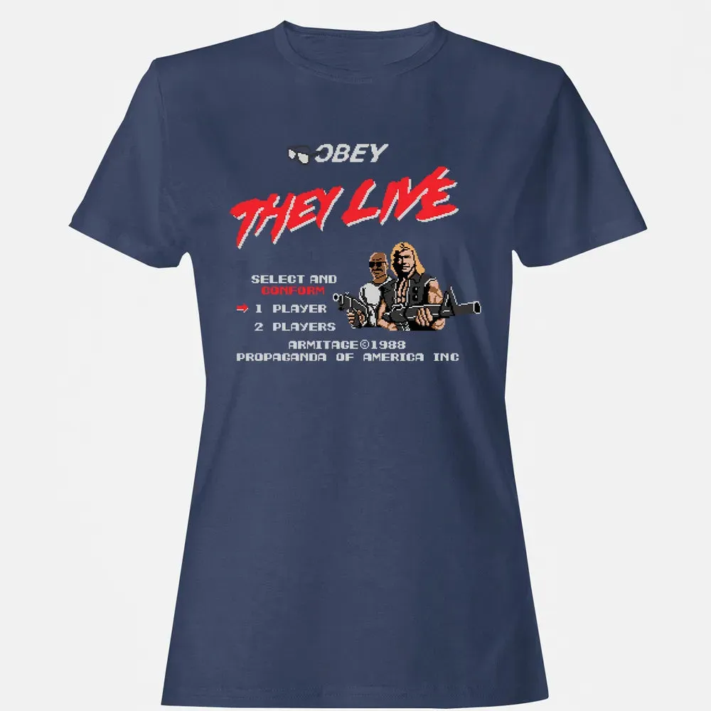 Obey They Live Women's T-shirt - 10