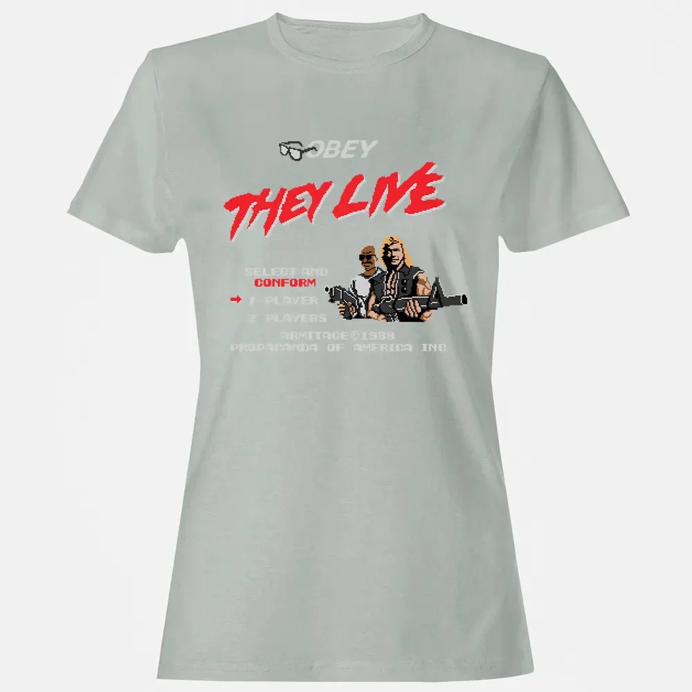 Obey They Live Women's T-shirt - 2