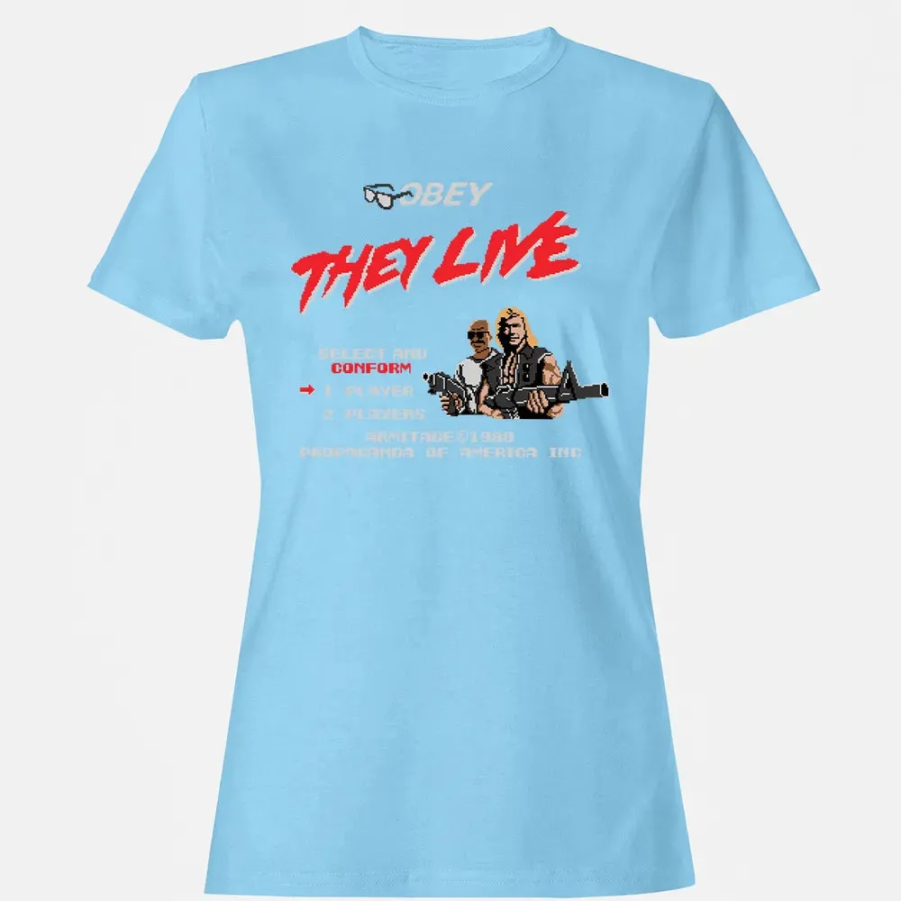 Obey They Live Women's T-shirt - 8