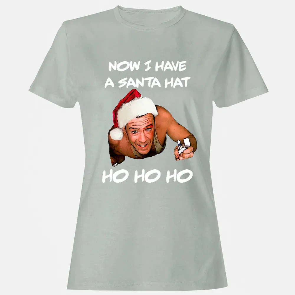 Now I Have A Santa Hat Ho-Ho-Ho Women's T-shirt - 2
