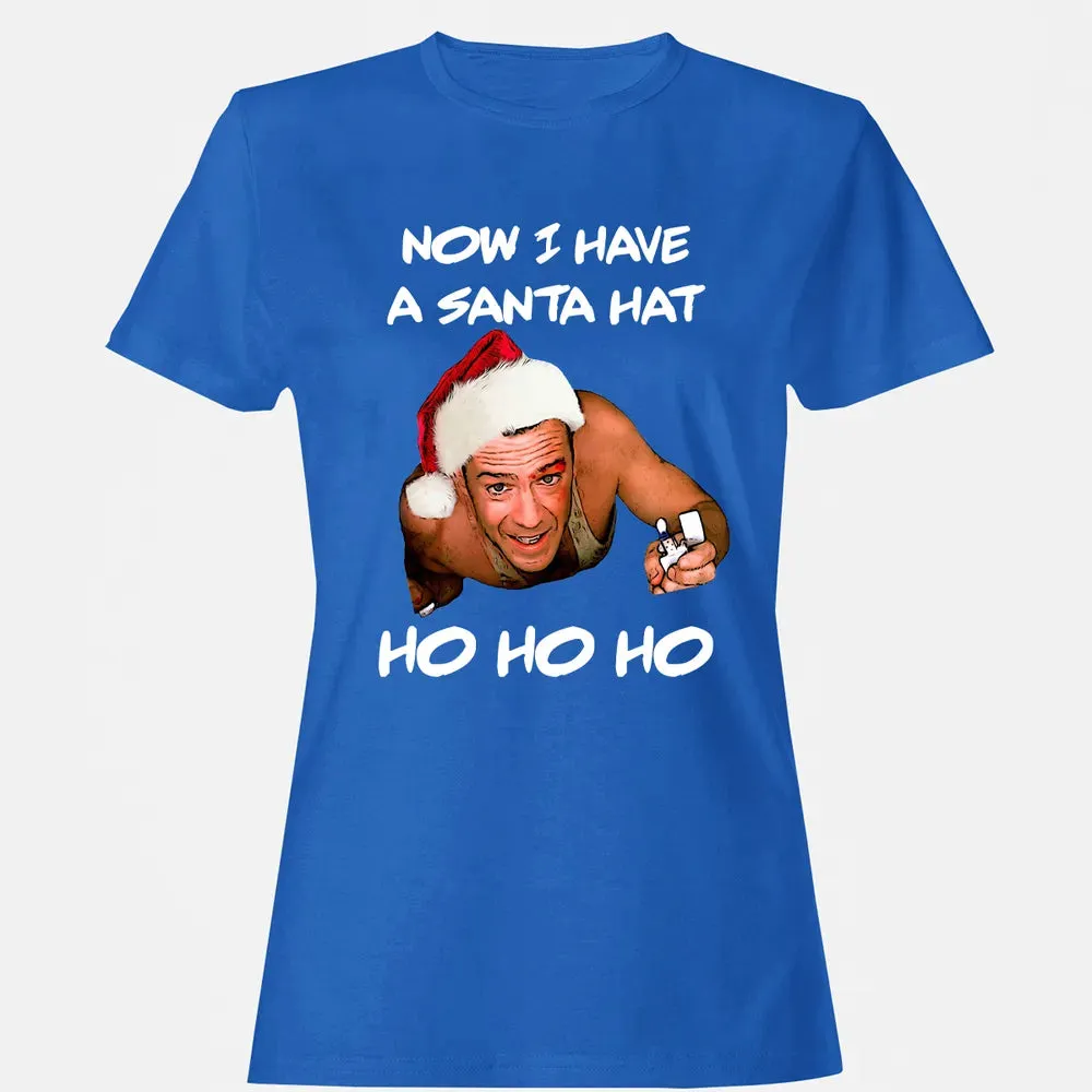 Now I Have A Santa Hat Ho-Ho-Ho Women's T-shirt - 14