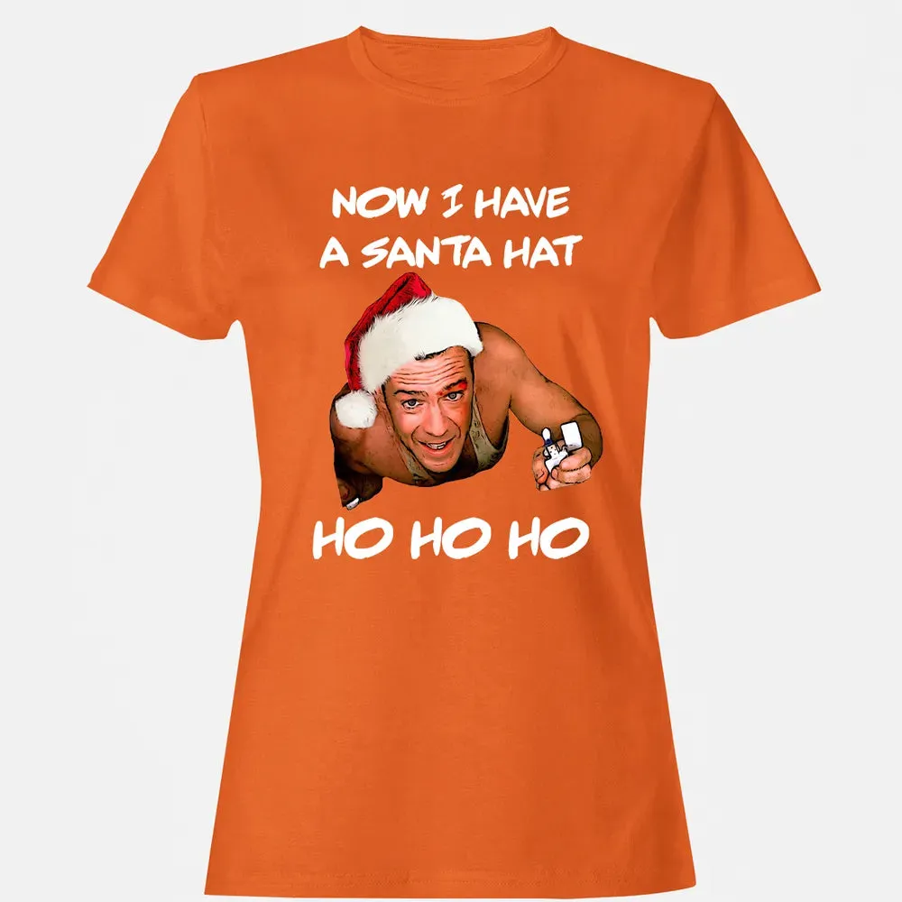 Now I Have A Santa Hat Ho-Ho-Ho Women's T-shirt - 11