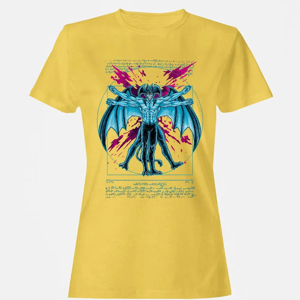 Vitruvian Devil Women's T-shirt - 4