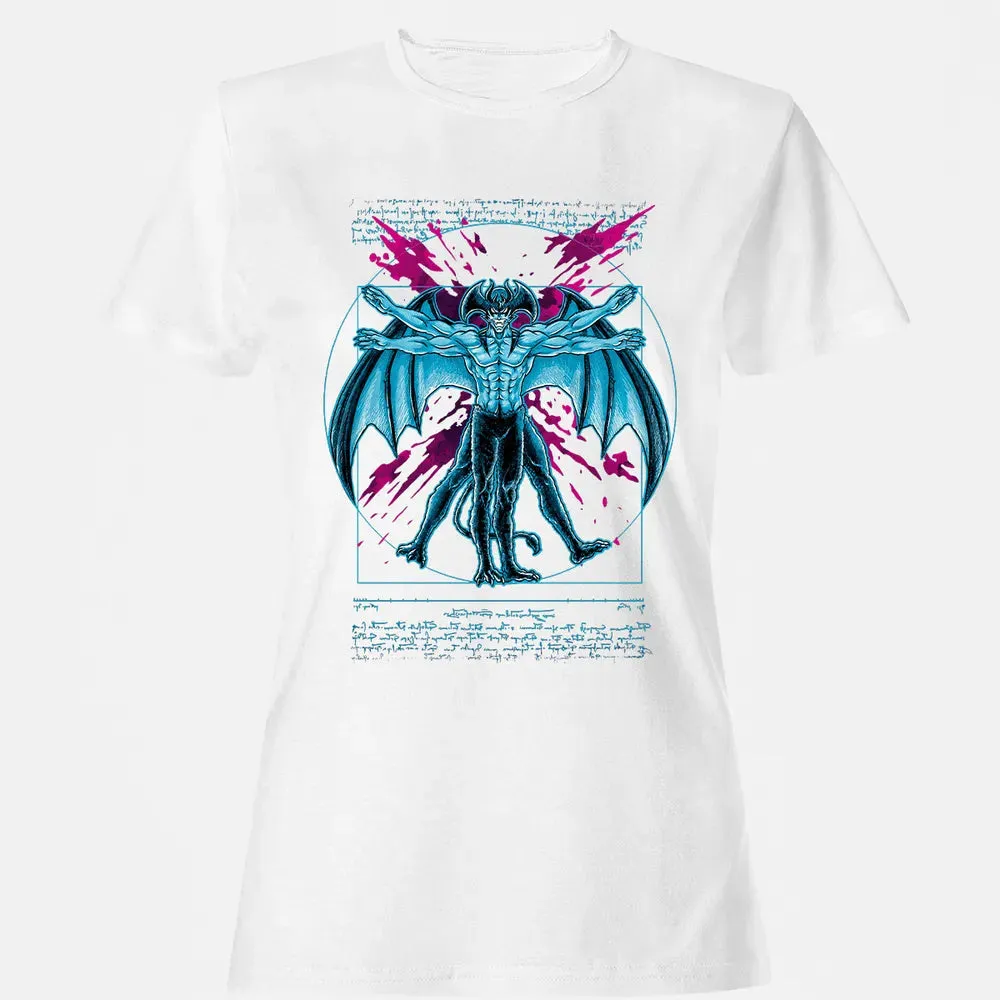 Vitruvian Devil Women's T-shirt - 16