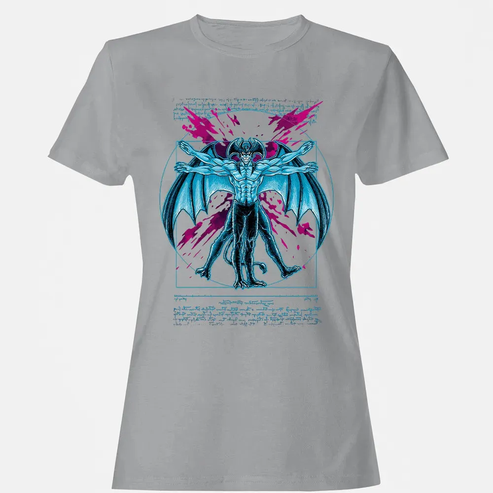 Vitruvian Devil Women's T-shirt - 15