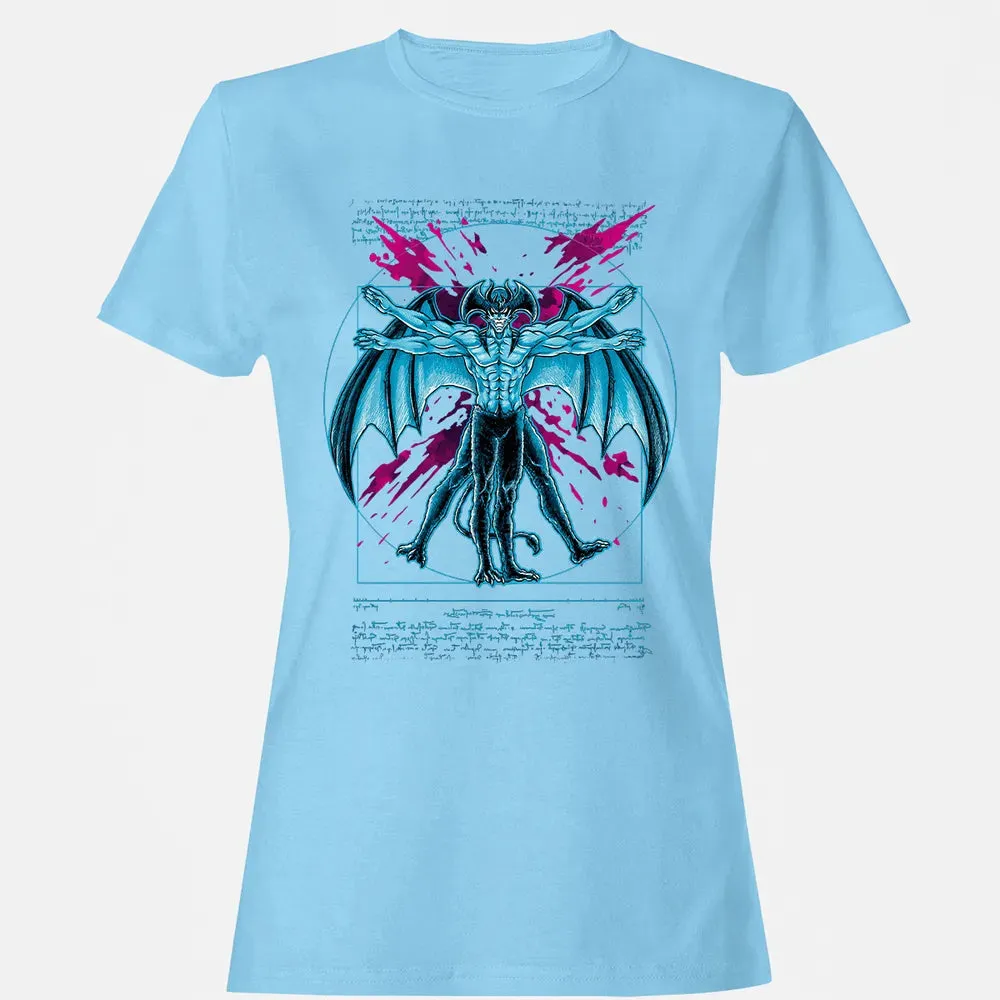 Vitruvian Devil Women's T-shirt - 8