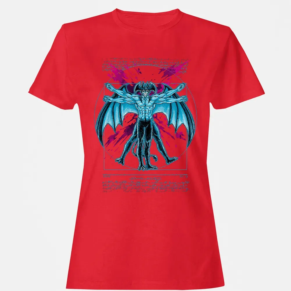 Vitruvian Devil Women's T-shirt - 13