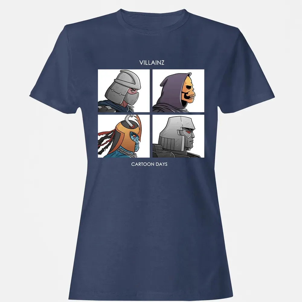 Villainz Cartoon Days Women's T-shirt - 10