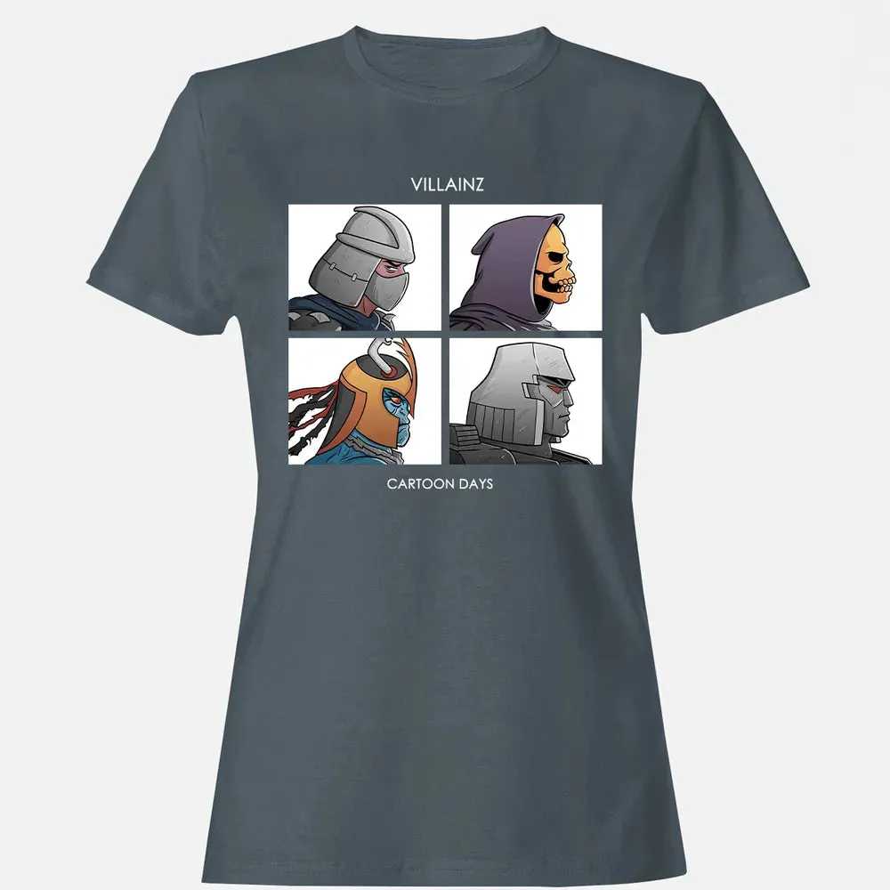 Villainz Cartoon Days Women's T-shirt - 3