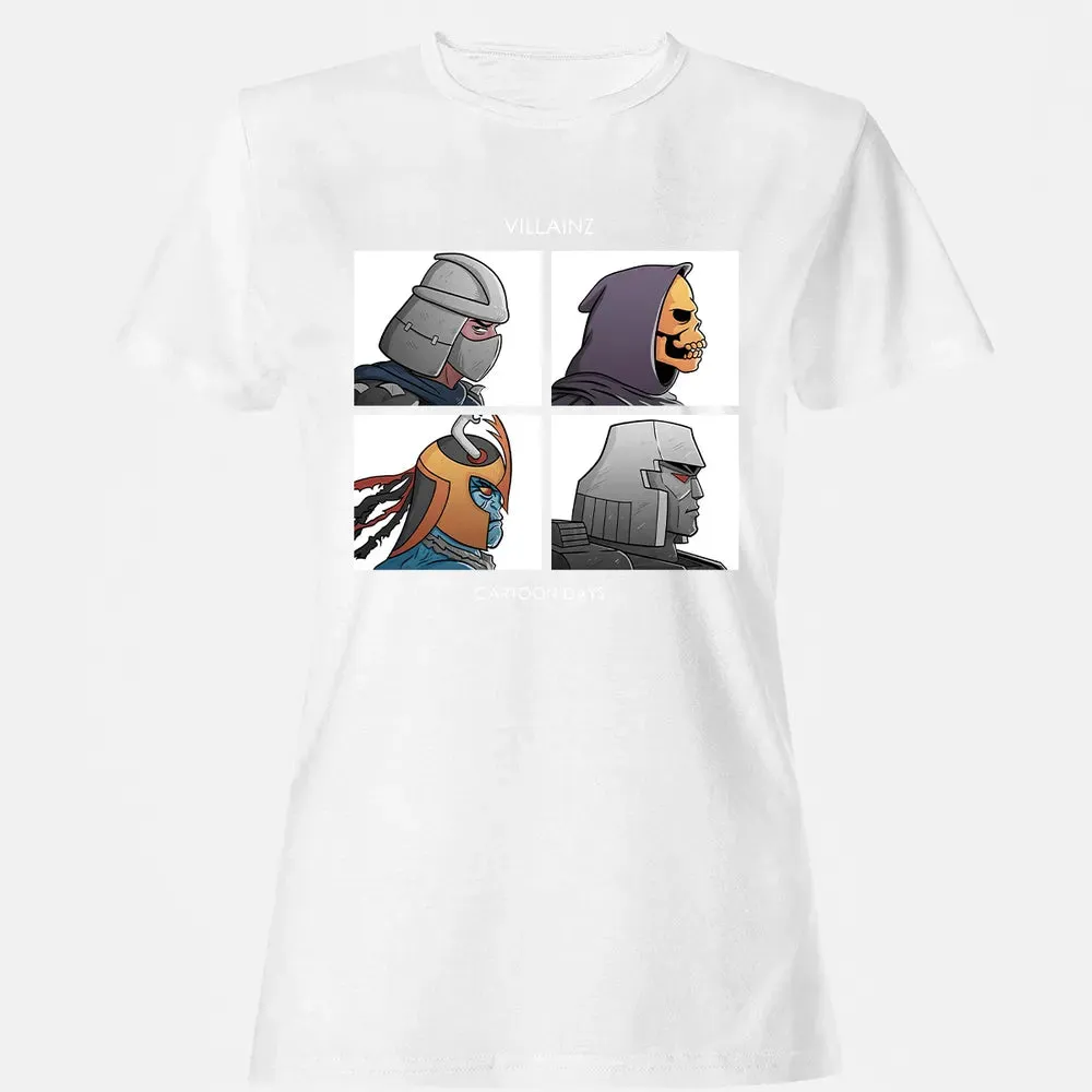 Villainz Cartoon Days Women's T-shirt - 16
