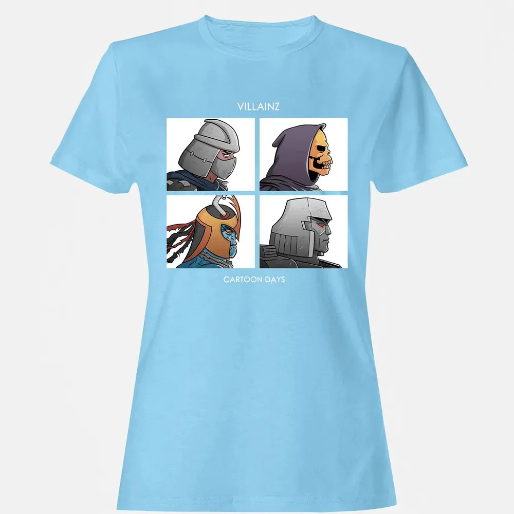 Villainz Cartoon Days Women's T-shirt - 8