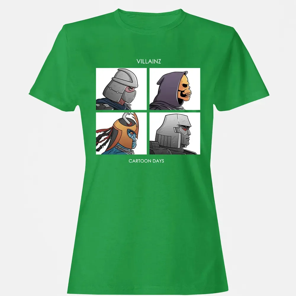 Villainz Cartoon Days Women's T-shirt - 7