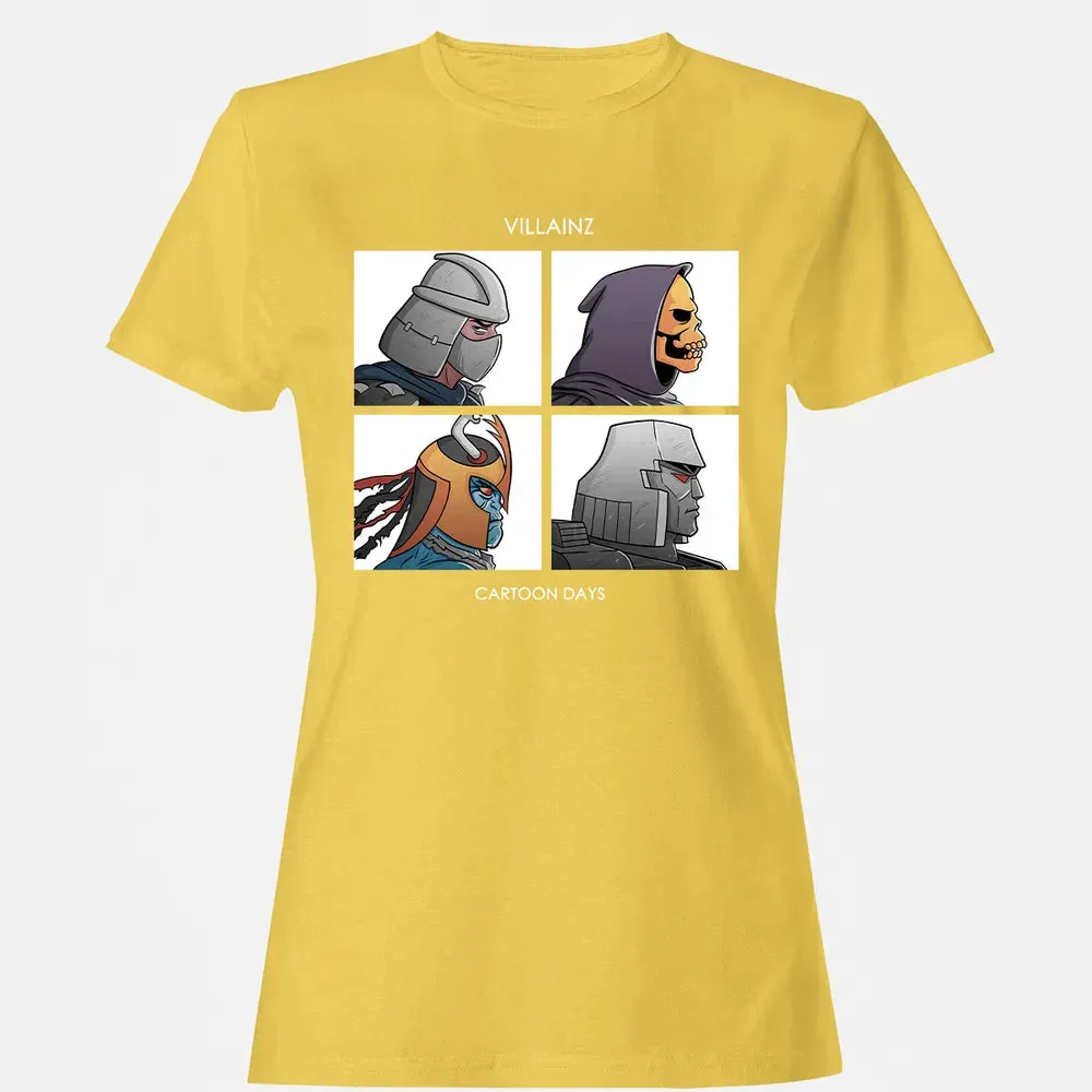 Villainz Cartoon Days Women's T-shirt - 4