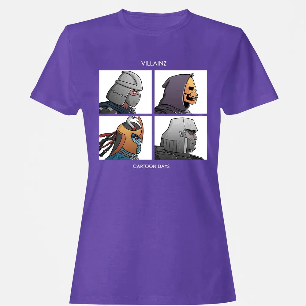 Villainz Cartoon Days Women's T-shirt - 12