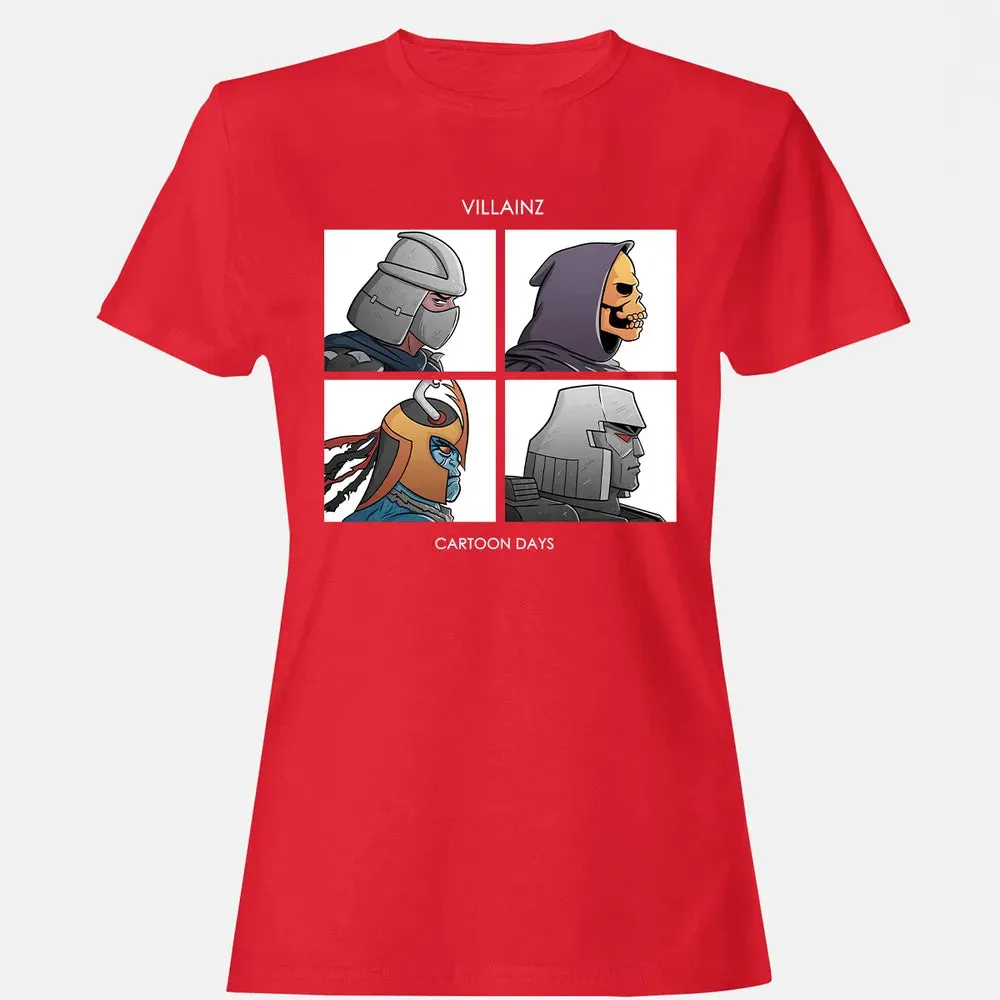 Villainz Cartoon Days Women's T-shirt - 13