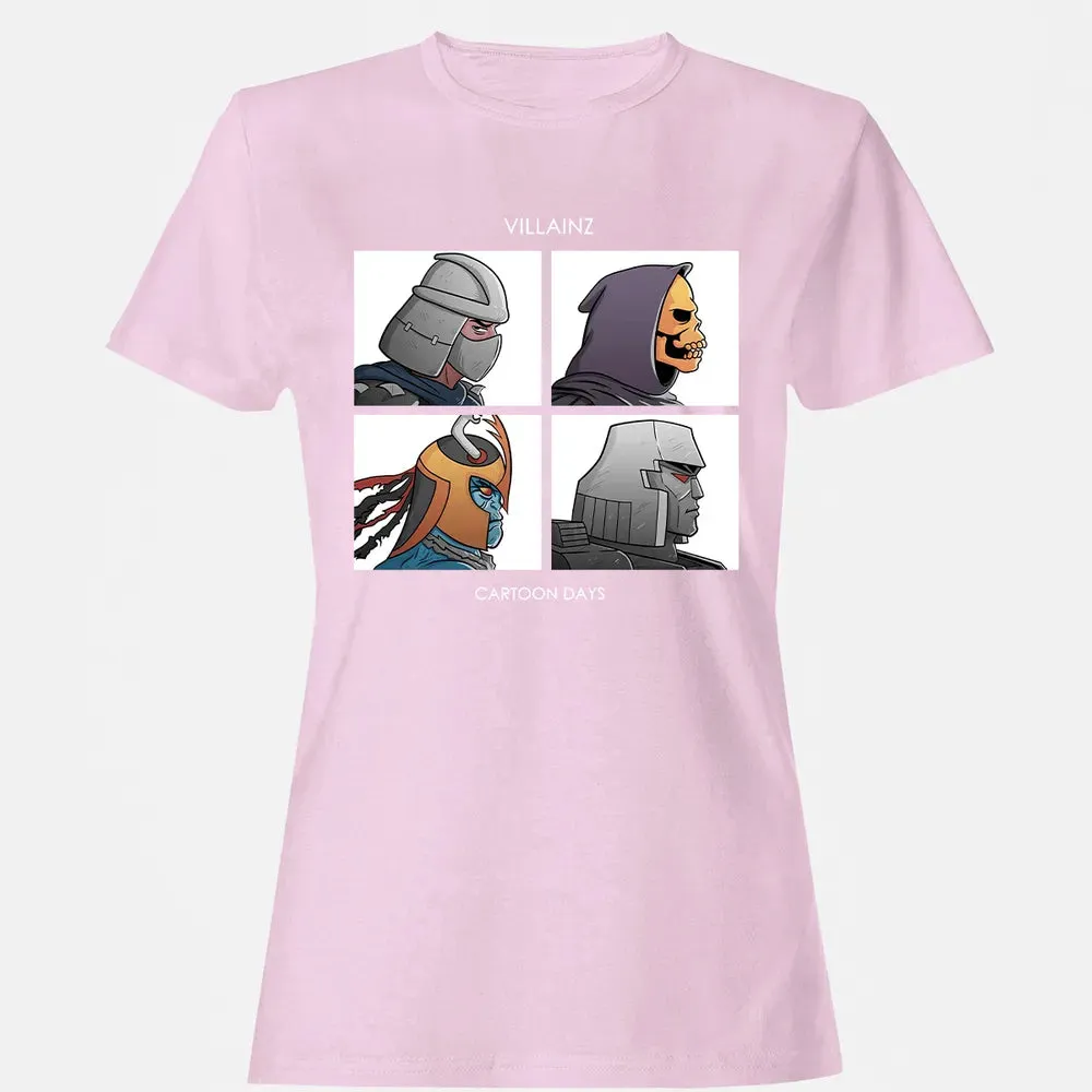 Villainz Cartoon Days Women's T-shirt - 9