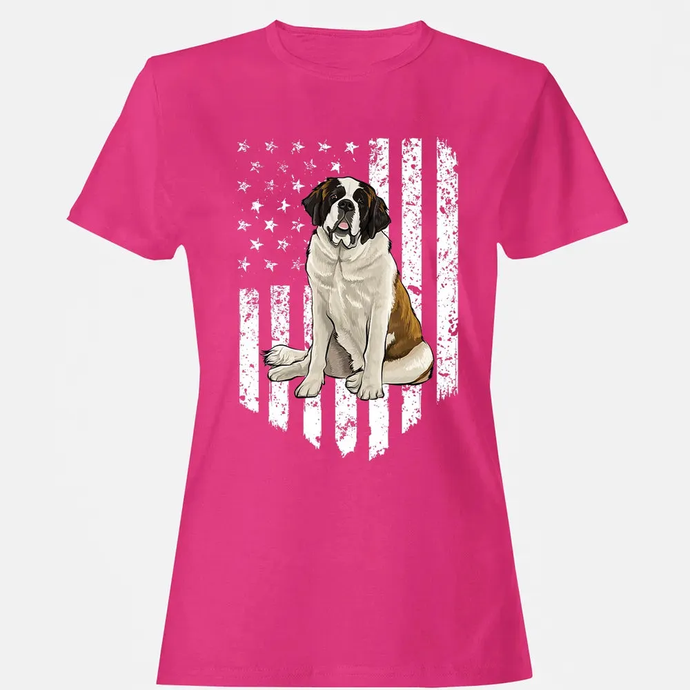 Black White American Flag St.png Women's T-shirt - 6