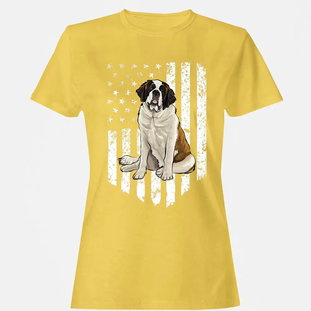 Black White American Flag St.png Women's T-shirt - 4