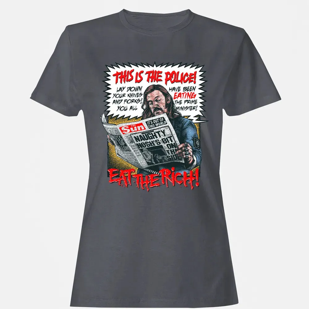 Eat The Rich Women's T-shirt - 5