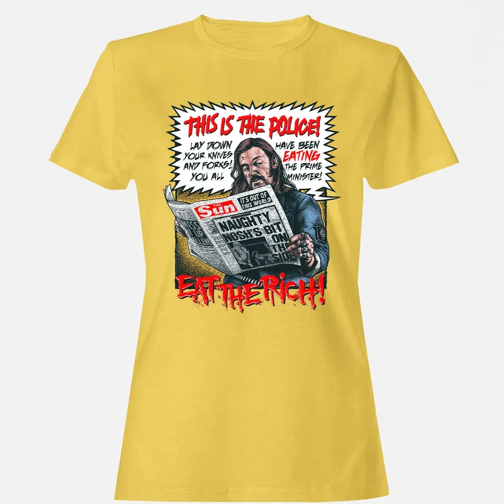 Eat The Rich Women's T-shirt - 4