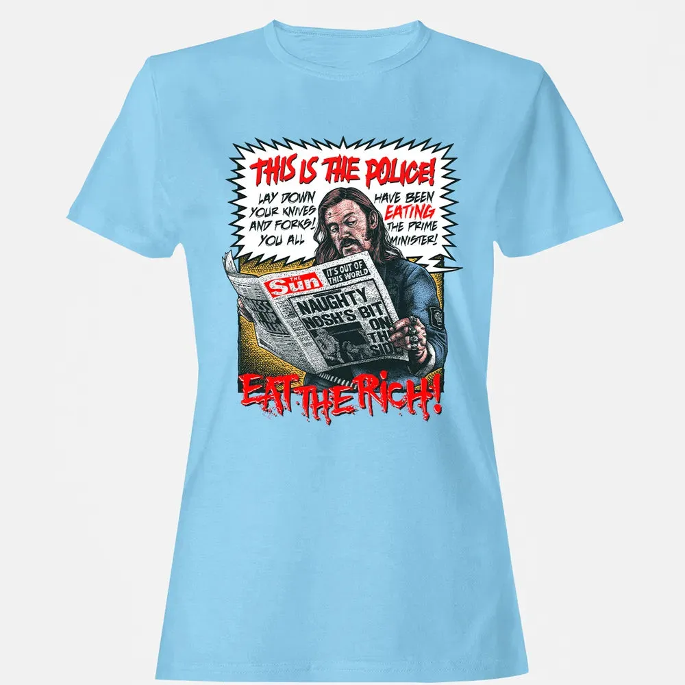 Eat The Rich Women's T-shirt - 8