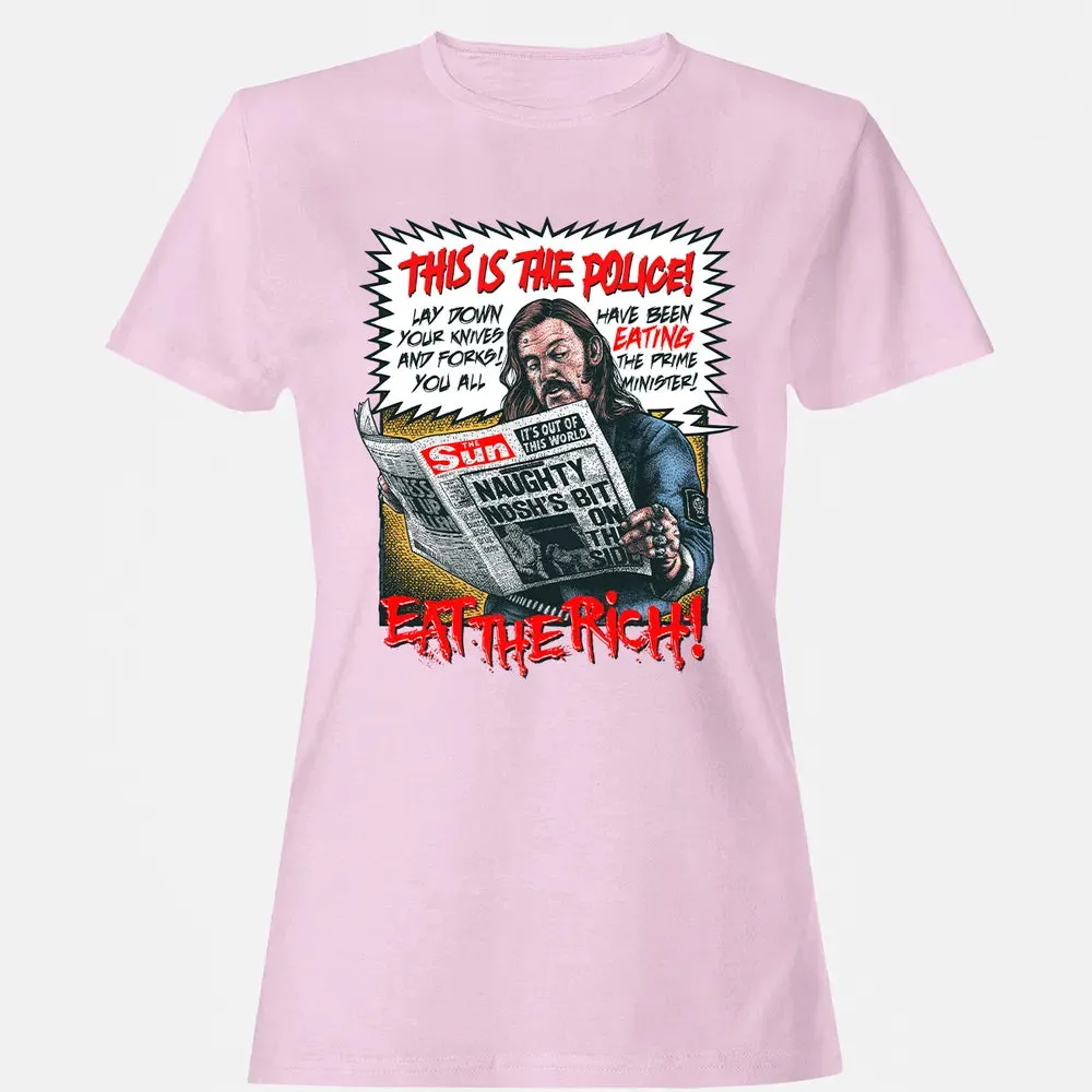 Eat The Rich Women's T-shirt - 9