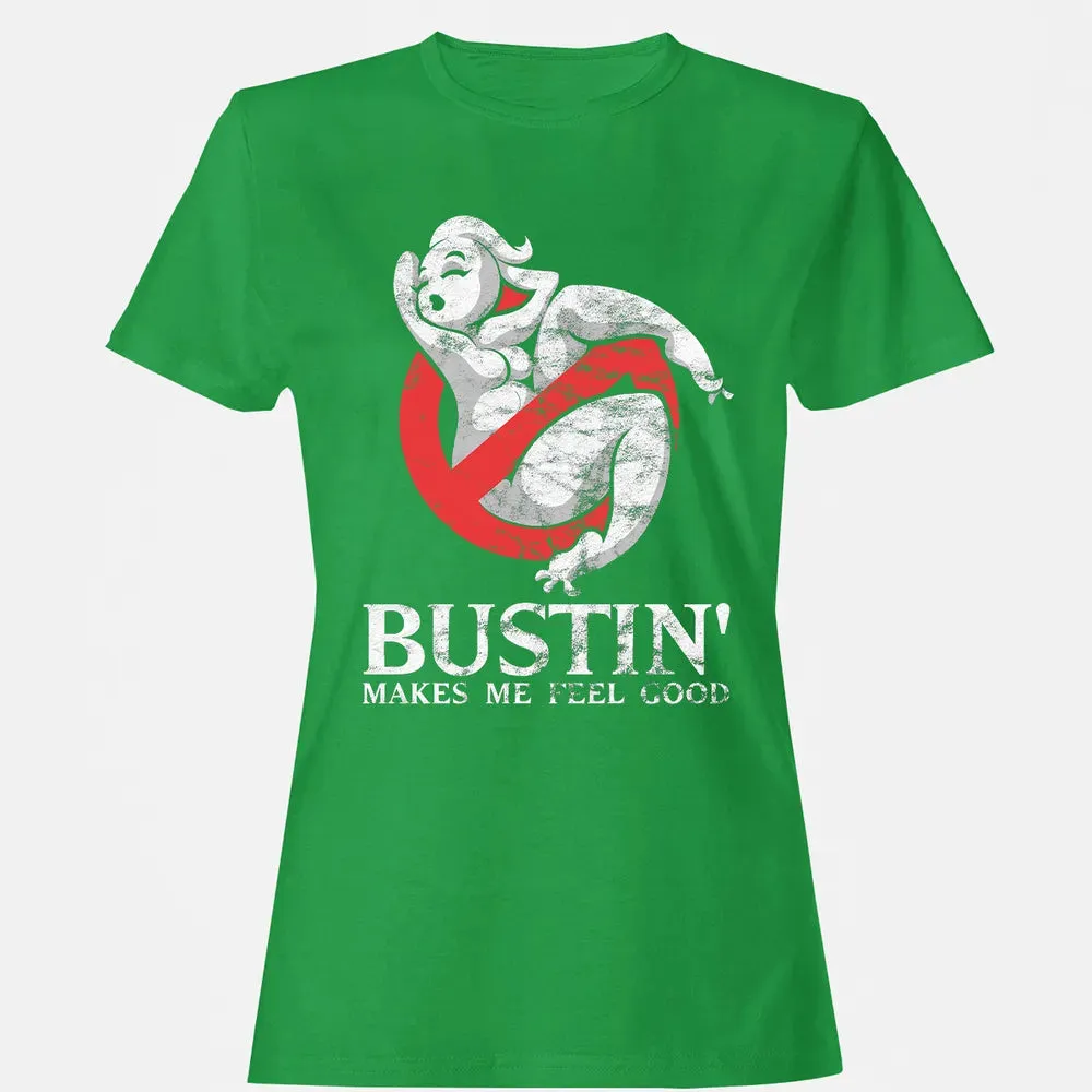 Busting Makes Me Feel Good Women's T-shirt - 7