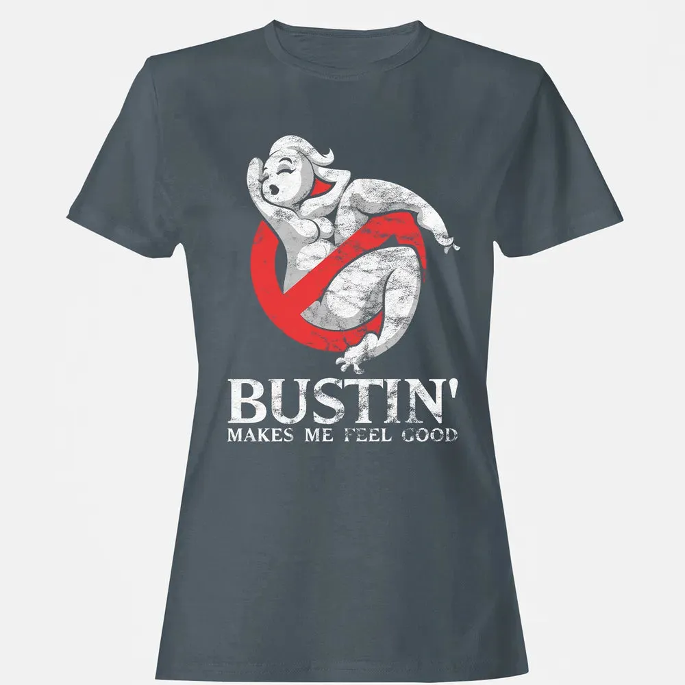 Busting Makes Me Feel Good Women's T-shirt - 3