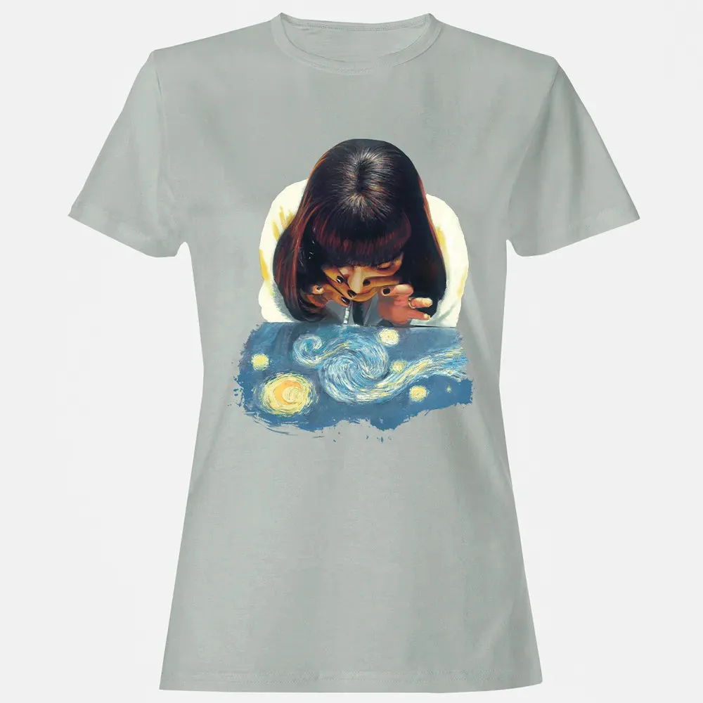 Mia Wallace Starry Night Women's T-shirt - 2