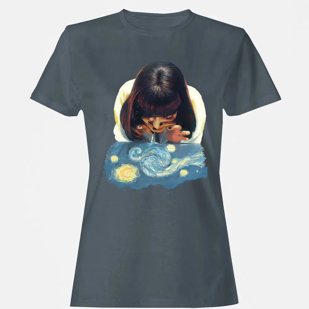 Mia Wallace Starry Night Women's T-shirt - 3