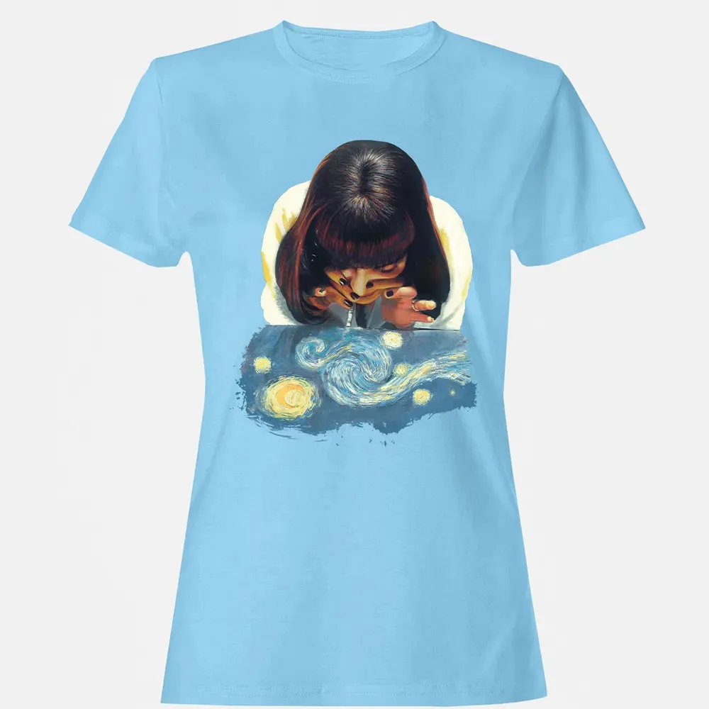 Mia Wallace Starry Night Women's T-shirt - 8