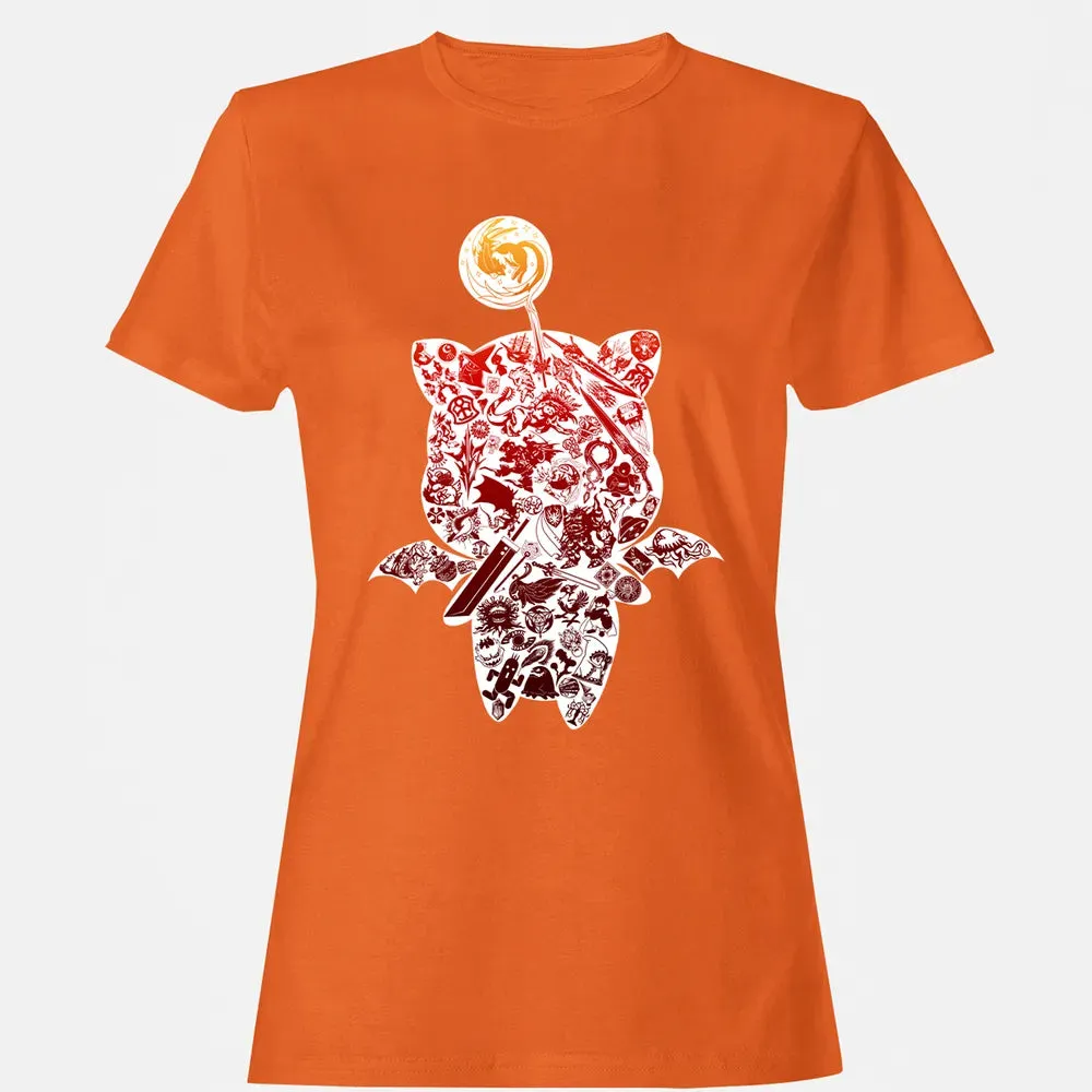 Fantasy Moogle verse Red Women's T-shirt - 11