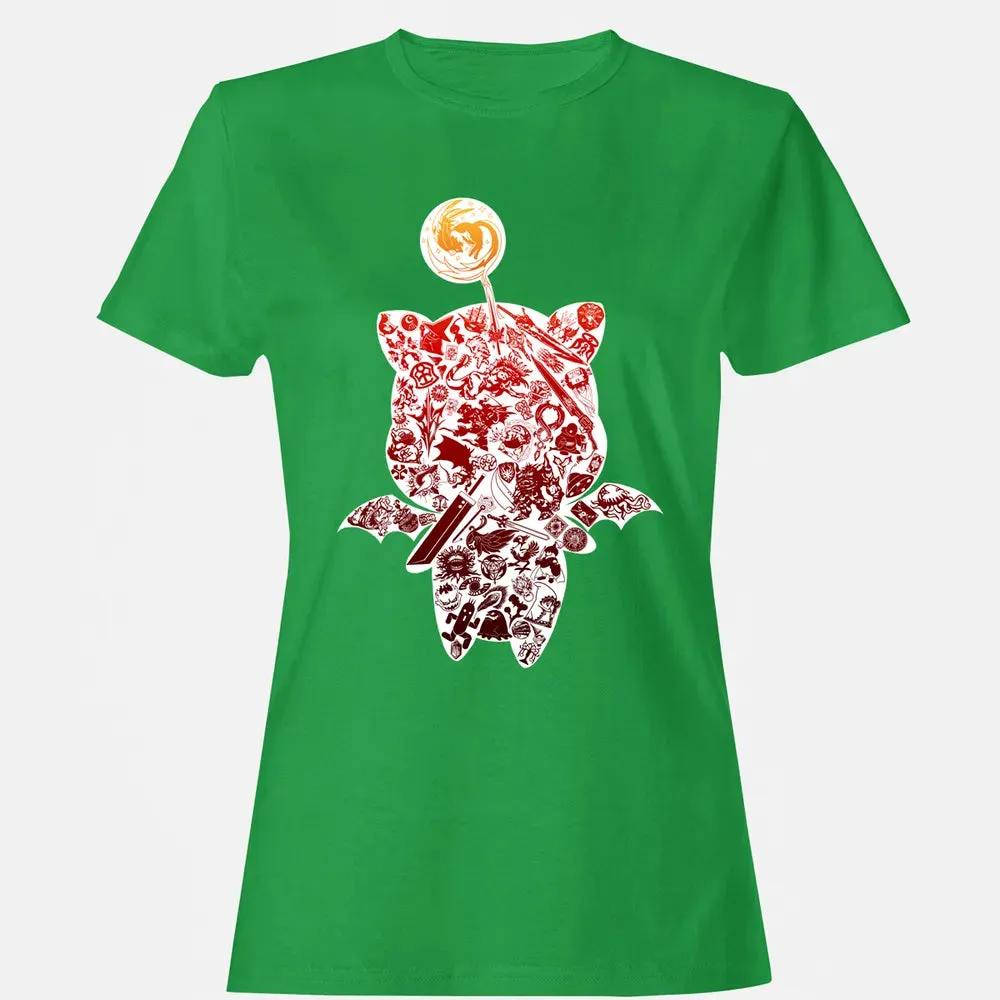 Fantasy Moogle verse Red Women's T-shirt - 7