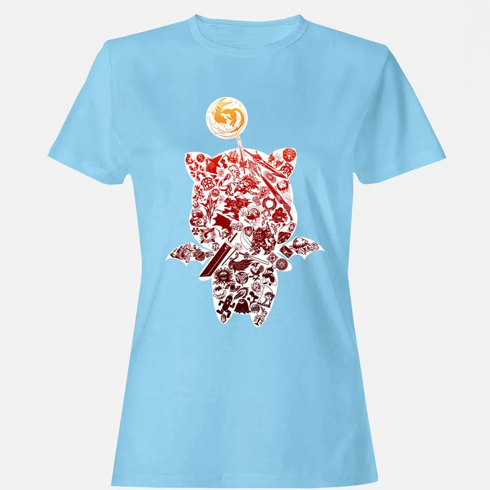 Fantasy Moogle verse Red Women's T-shirt - 8