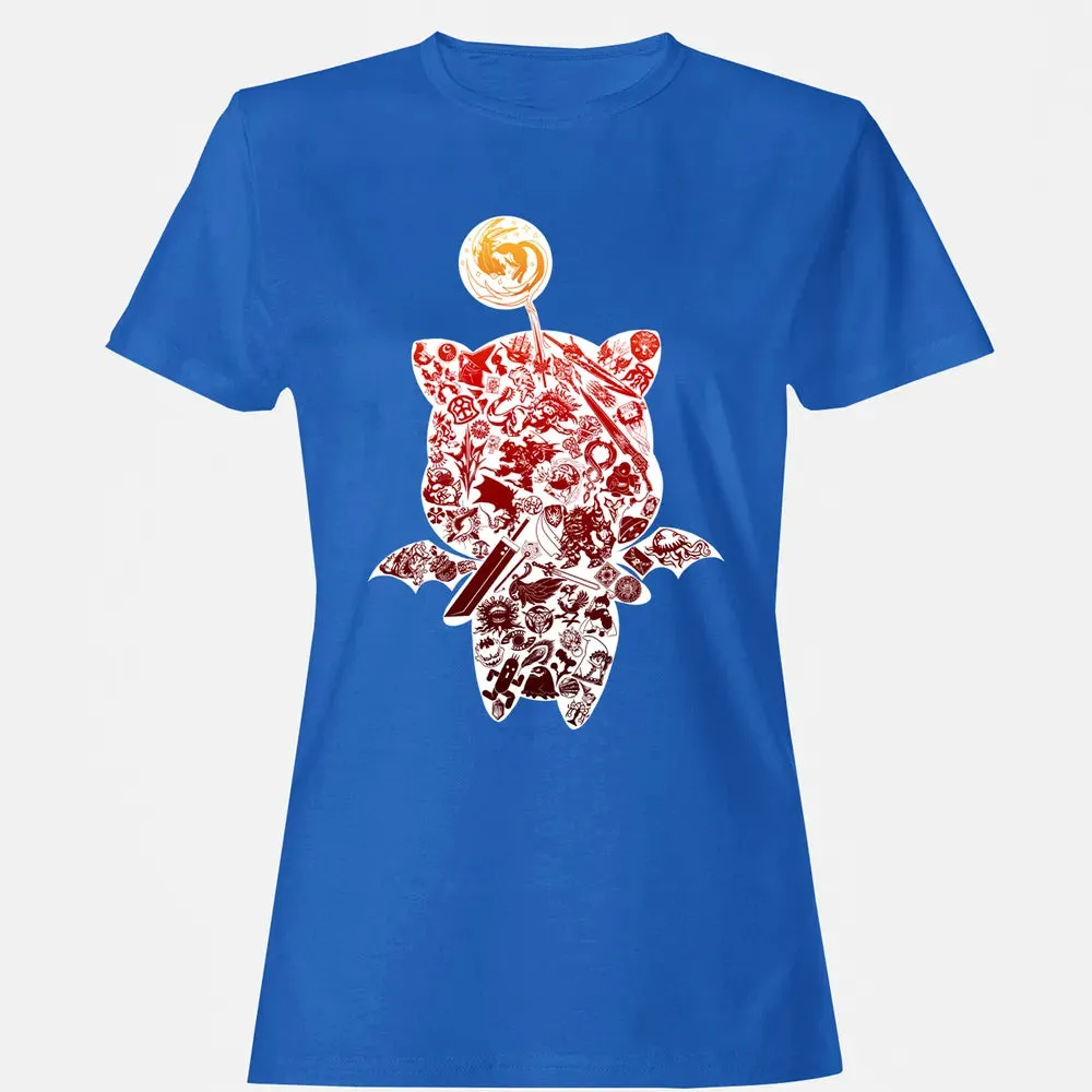 Fantasy Moogle verse Red Women's T-shirt - 14