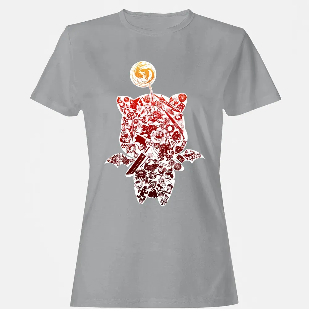 Fantasy Moogle verse Red Women's T-shirt - 15