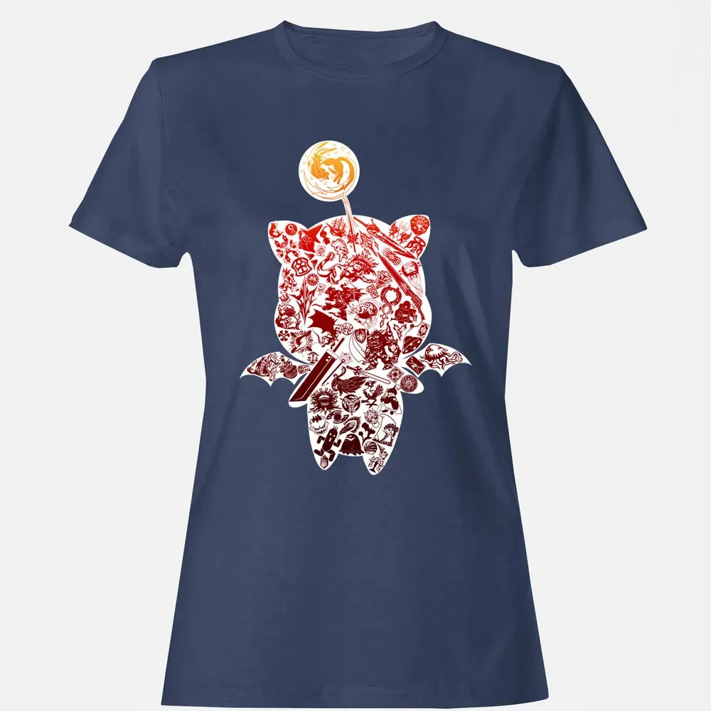 Fantasy Moogle verse Red Women's T-shirt - 10